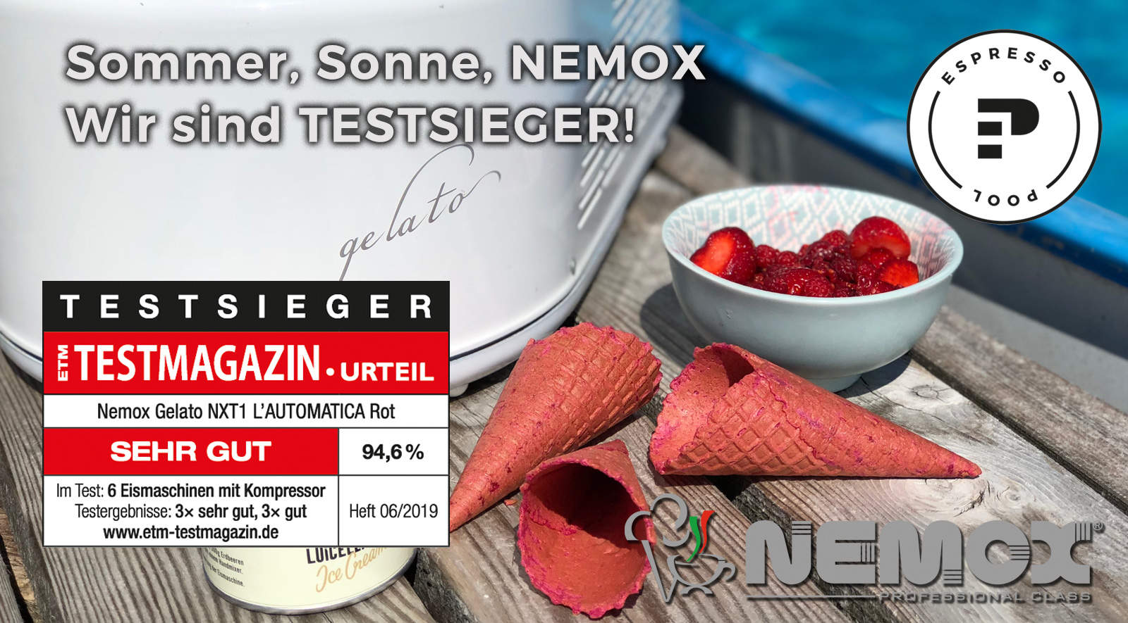 NEMOX NXT-1 ist Testsieger