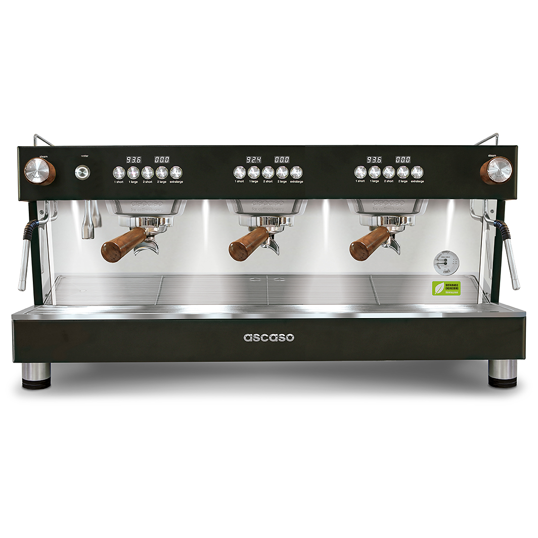 ascaso Barista T ONE 3gr schwarz/Holz - EspressoPool Hamburg ...
