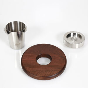 EPP Coffee Single Dose Kit Holz für life.by Ceado (chrom)